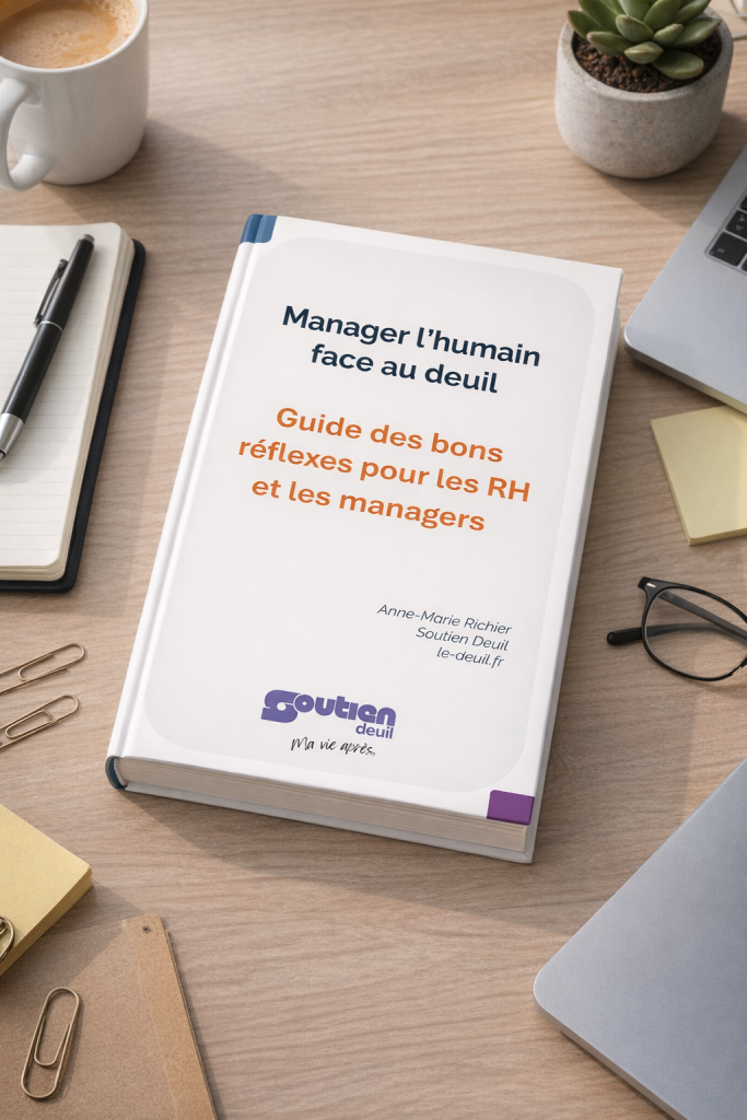 livre amazon :Manager l’humain face au deuil: Guide des bons réflexes pour les RH et les managers
